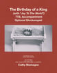 The Birthday of a King with Joy To The World TTB choral sheet music cover